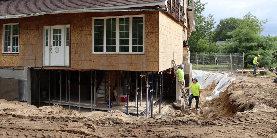 Foundation Replacement in Ottawa